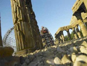 Mt Olympus Water park Roller Coaster