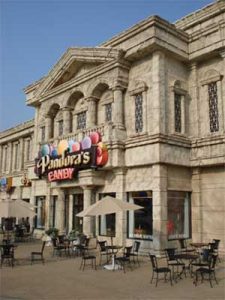 Storefronts at Mt Olympus