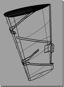 Art Gallery Alberta staircase model