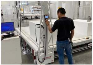 Hotwire Direct Hand held CNC control pendant